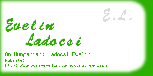 evelin ladocsi business card